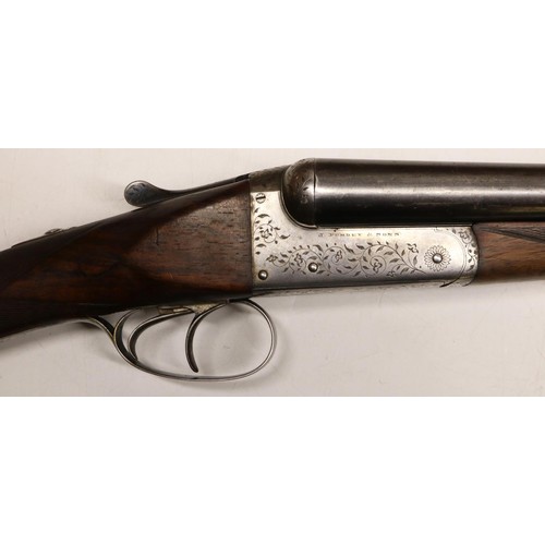 240 - 16B Purdey side-by-side double trigger ejector shotgun, barrel length 30