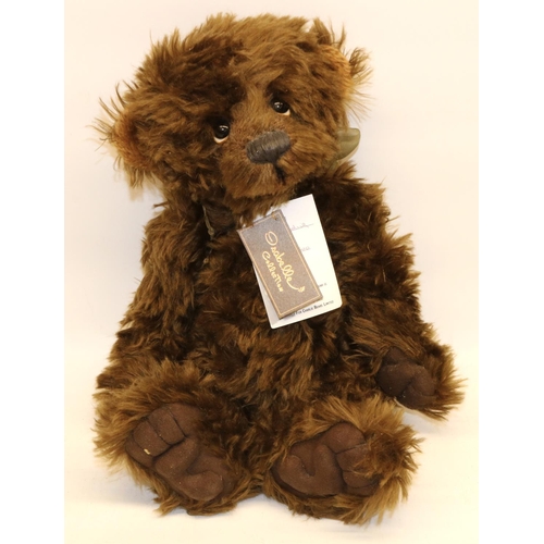 140 - Charlie Bears/Isabelle Collection teddy bear: Figgy Pudding 313/500, H40cm