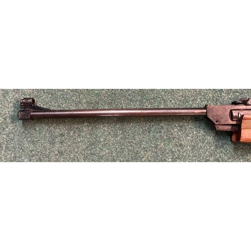 217 - .22 Air Wolf break barrel air rifle, serial no. 734109