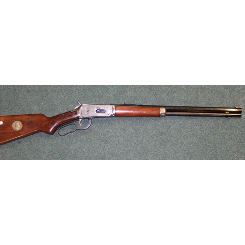 311 - 'The 26 President' .30/30 calibre Winchester model 94 under lever action rifle with octagonal barrel... 