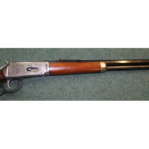 311 - 'The 26 President' .30/30 calibre Winchester model 94 under lever action rifle with octagonal barrel... 