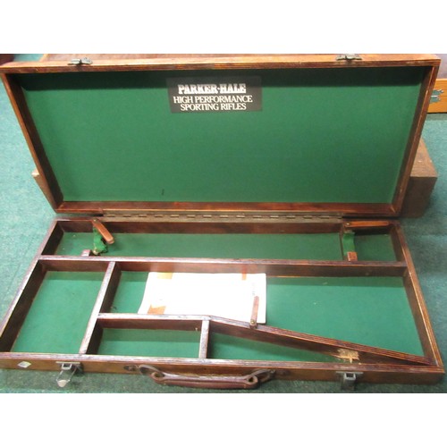 156 - Three wooden gun boxes., including Parker Hale (3)