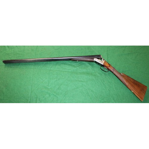 289 - 12 Bore W.R.Pape side by side shotgun, no ejector, Serial no. 13113, barrel length 30