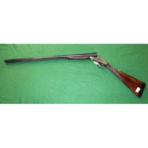 290 - 12 Bore E.M.Reilly & Co. side by side shotgun, with ejector, barrel length 30.5