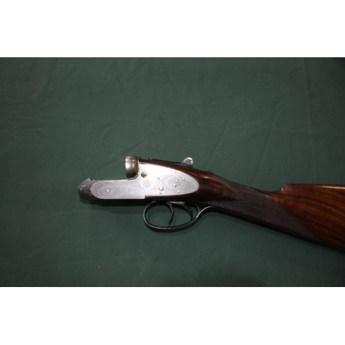 240A - Cased 12B James Purdey & Sons side by side self opening sidelock ejector shotgun with 30