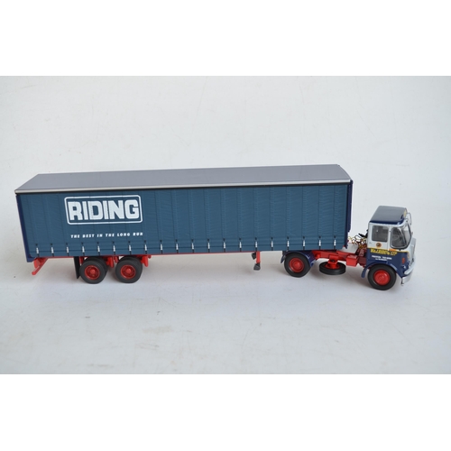 110 - Five Corgi 1/50 scale diecast truck models to include limited edition CC12501 W&J Riding Ltd Atkinso... 