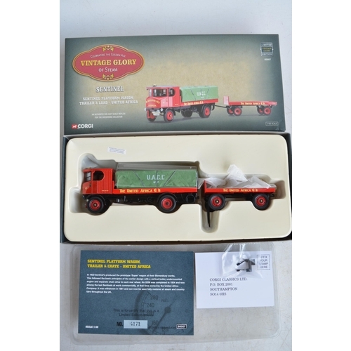 112 - Collection of diecast model vehicles and trucks from Corgi, Oxford Diecast and Lledo to include limi... 