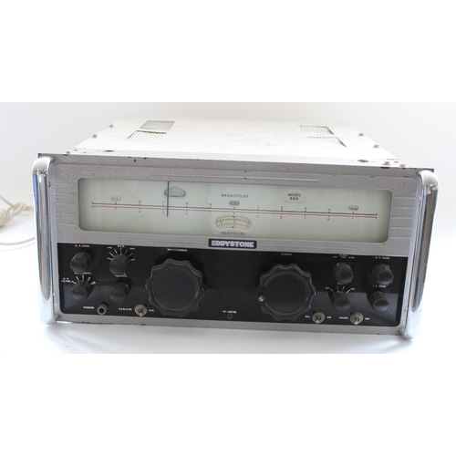 1002 - c1960 Eddystone model 880 HF radio receiver