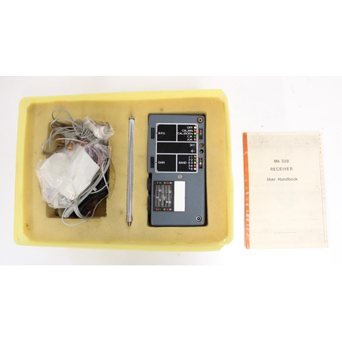 939 - c1970s British Mk 328 R 'Spy' Radio Receiver made for clandestine ops in fitted plastic box with acc... 