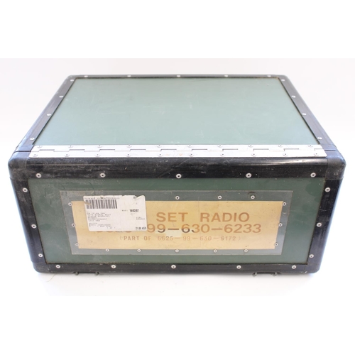 943 - c1980s British Army test set radio field repair kit for Clansman type RT 353 in original transit cas... 