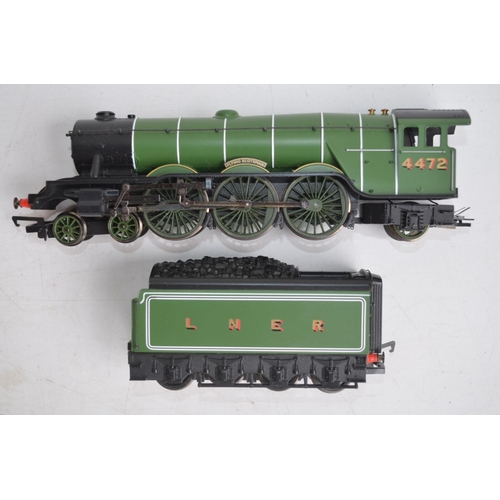 75 - Hornby OO gauge R1019 Flying Scotsman and R903 Rural Rambler electric train sets (both incomplete, m... 