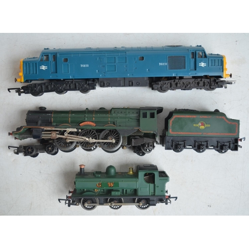 78 - Boxed Hornby Tri-Ang OO gauge electric train set RS24, 0-4-0 tank engine with 3 goods wagons and 3 o... 