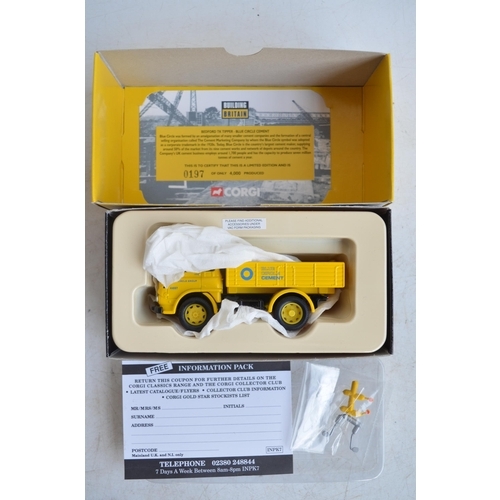 110 - Five Corgi 1/50 scale diecast truck models to include limited edition CC12501 W&J Riding Ltd Atkinso... 