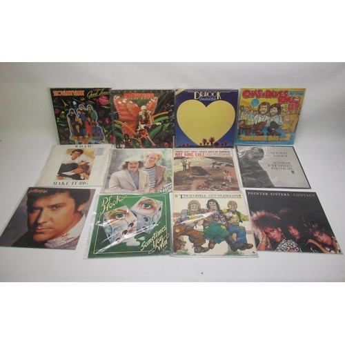 1310 - Mixed collection of LPs inc. Shirley Bassey, Louis Armstrong, Shakin Stevens, Kylie Minogue, Boney M... 