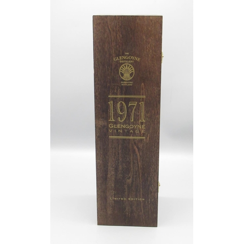 805 - Glengoyne Vintage 1971 No.2009 of 2100 bottles, Single Highland Malt Scotch Whisky, 70cl 48.5%vol in... 