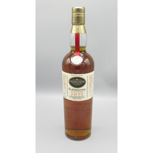 805 - Glengoyne Vintage 1971 No.2009 of 2100 bottles, Single Highland Malt Scotch Whisky, 70cl 48.5%vol in... 