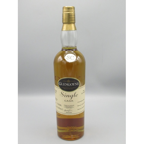 Glengoyne 31 year old single cask, Cask No. 2968, Distilled 1972 Bottled 2004, Limited Edition of 540 bottles, Single Highland Malt Scotch Whisky, 70cl 57.9%vol in fitted case