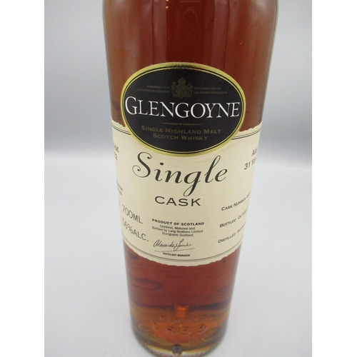 811 - Glengoyne 31 year old single cask, Cask No. 2970, Distilled 1972 Bottled 2003, Limited Edition of 51... 