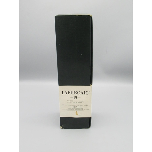 817 - Laphroaig 15 Year Old Single Islay Malt Scotch Whisky, 43% vol 70cl