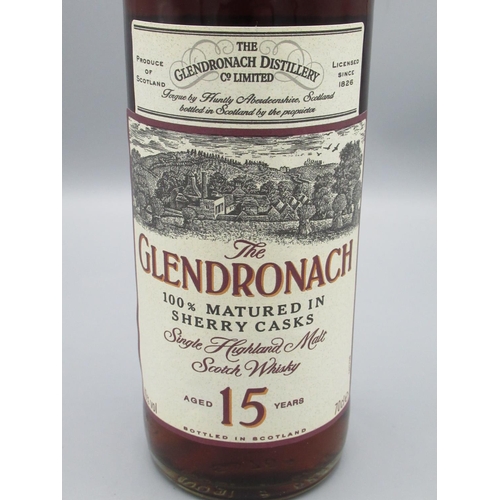 819 - GlenDronach 15 year old Single Highland Malt Scotch Whisky, 40% vol 70cl