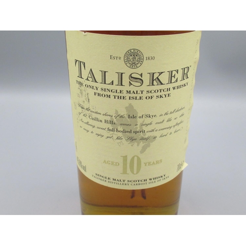 820 - Talisker 10 year old Single Malt Scotch Whisky, 45.8%vol 70cl