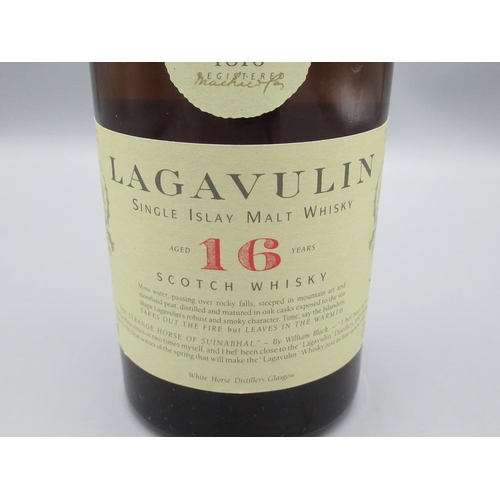 823 - Lagavulin 16 year old Scotch Whisky, 43%vol 70cl