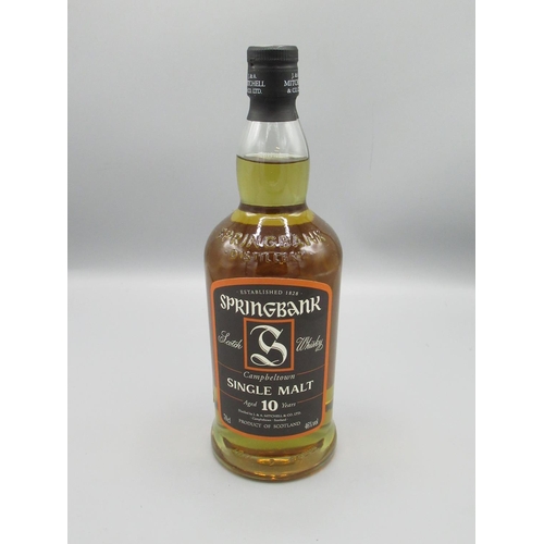 828 - Springbank 10 year old Scotch Whisky 46%vol 70cl