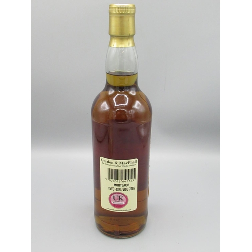 833 - Gordon & MacPhail Mortlach 15 year old Speyside Single Malt Whisky, 43%vol 70cl