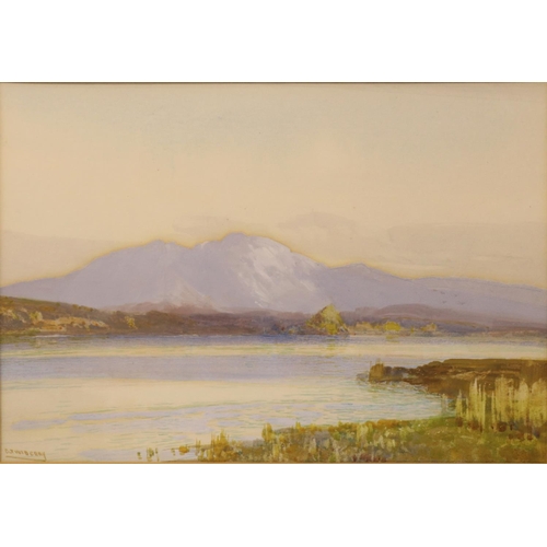 870 - Frederick John Widgery (British 1861-1942): Loch Achray & Benne Venue, The Trossachs, watercolour an... 