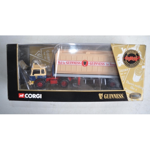 70 - Nine boxed 1/50 scale Corgi Guinness truck models to include 7 limited edition sets (please refer to... 