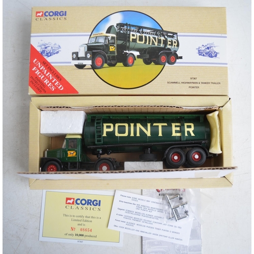 72 - Seven boxed 1/50 scale limited edition diecast Corgi brewers related truck models to include 27701 W... 