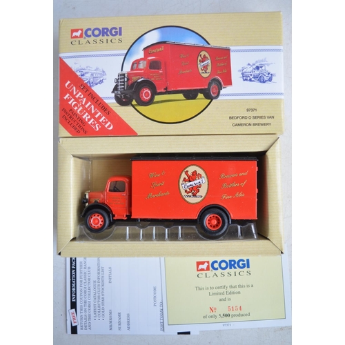 72 - Seven boxed 1/50 scale limited edition diecast Corgi brewers related truck models to include 27701 W... 