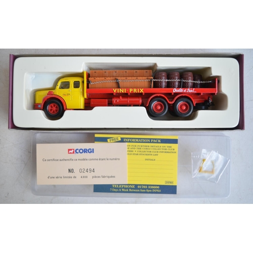 73 - Seven boxed 1/50 scale Corgi limited and Premium edition truck models to include 73101 Heritage Coll... 