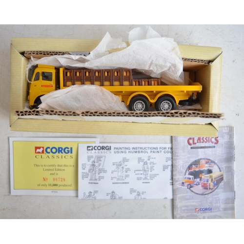 73 - Seven boxed 1/50 scale Corgi limited and Premium edition truck models to include 73101 Heritage Coll... 