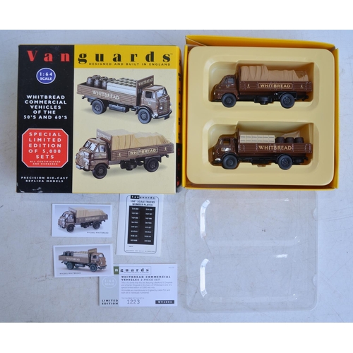 77 - Ten boxed Lledo Vanguards British brewers related diecast models to include 9x 1/64 1950's-1960's Cl... 