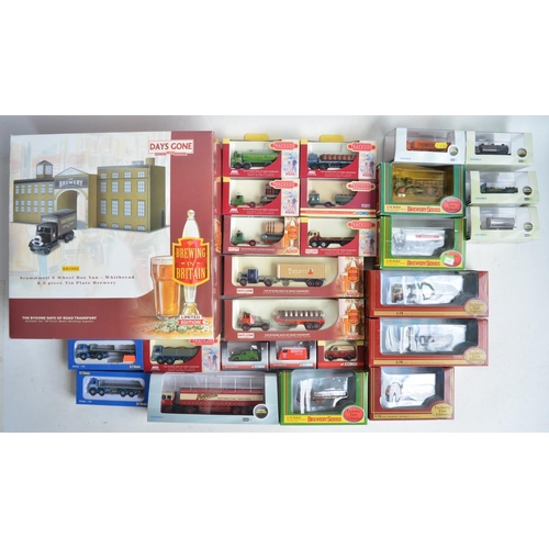 79 - Collection of 26x 1/76 scale (OO gauge suitable) diecast model vehicles to include Lledo and Corgi T... 