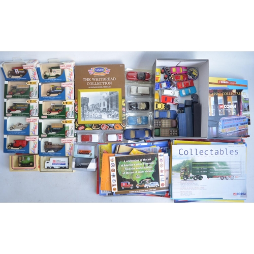 80 - Collection of diecast vehicle models, various scales and manufacturers to include Lledo Days Gone, C... 