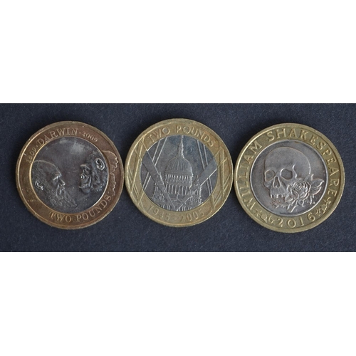 92 - Collection of coins to include 50 pence pieces (D-Day, Beatrix Potter, public libraries, Olympics et... 