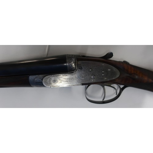 240B - Cased James Purdey & Sons 12 bore side by side side-lock ejector shotgun with 29 inch barrels, choke... 