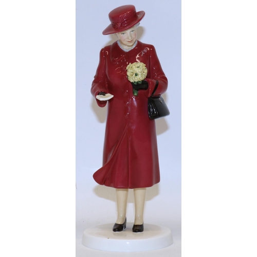 1243 - Boxed Royal Doulton figure Birthday Celebration To celebrate Her Majesty Queen Elizabeth II 90th Bir... 