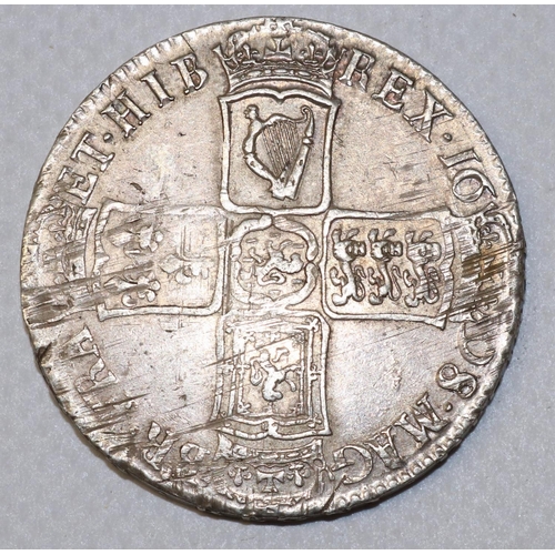 1300 - William III 1698 silver half crown