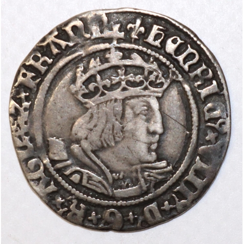 1305 - Henry VIII silver groat, 2nd coinage 1526-1544