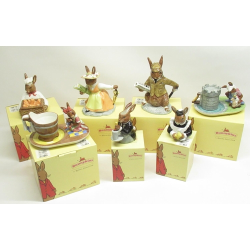 1257 - Royal Doulton Bunnykins Country Manor Teaset boxed limited edition 449/1500 - Lord of The Manor DBD1... 