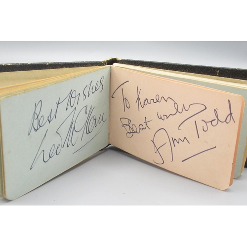 679 - Mid C20th autograph album, notable signatures of Frank Whittle, Charles Carson, Evelyn Williams, Ann... 