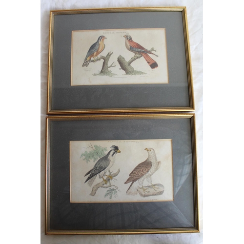 253 - Ornithological prints - set of six after Gould & Hart, four pub. by Geo Kearsley and three after Keu... 