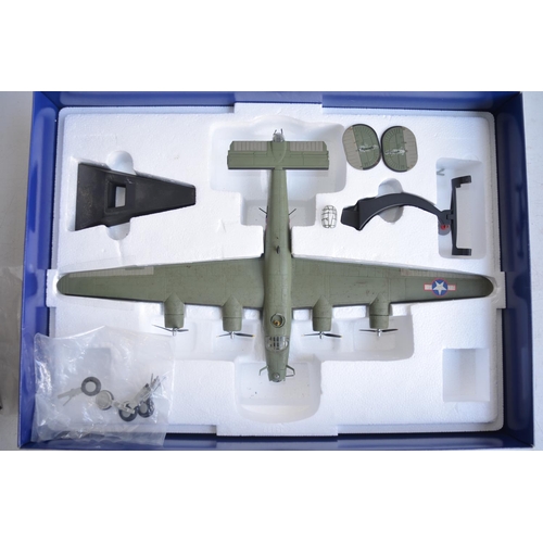 117 - Two Corgi Aviation Archive 1/72 scale diecast heavy bomber models, both damaged for spares/repairs t... 