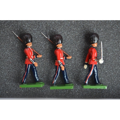 138 - Collection of W Britain's and other 1/32 scale cast metal toy soldiers to include 00131 Durham Light... 