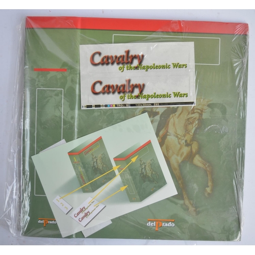 145 - Del Prado complete Cavalry Of The Napoleonic Wars magazines and unopened cast metal painted figures ... 