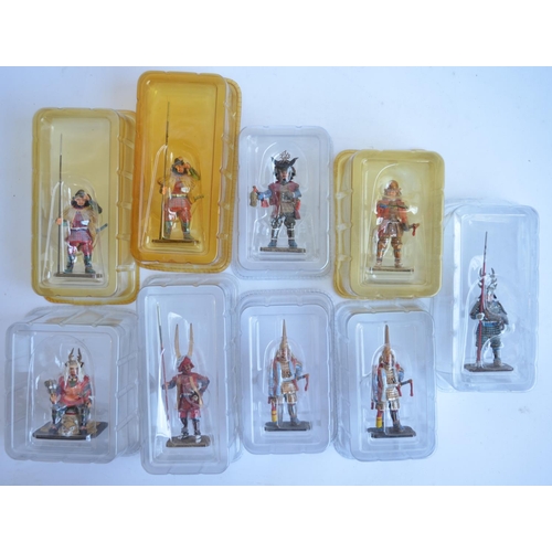 147 - Del Prado complete Medieval Warriors magazine and model series to include issues 1-100 with metal ca... 