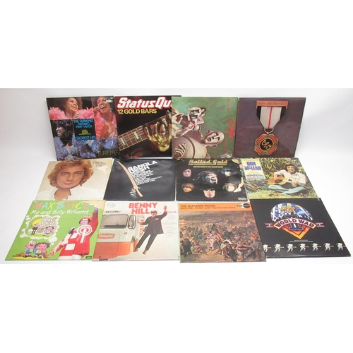 318 - Collection of rock & pop LPs inc. Cream, Led Zeppelin, ABBA, Deep Purple, Status Quo, etc. (approx. ... 